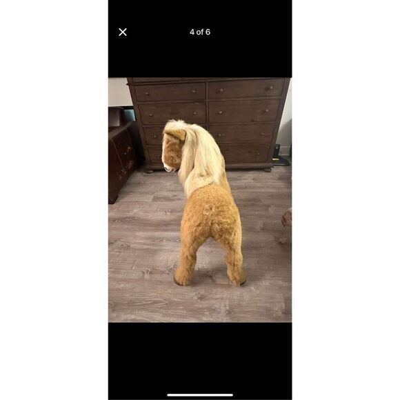 The product is a large Hasbro butterscotch FurReal Friends interactive animate r - Picture 3 of 5